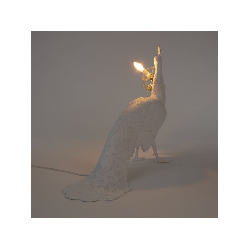 SELETTI Peacock Lamp - Peacock lamp