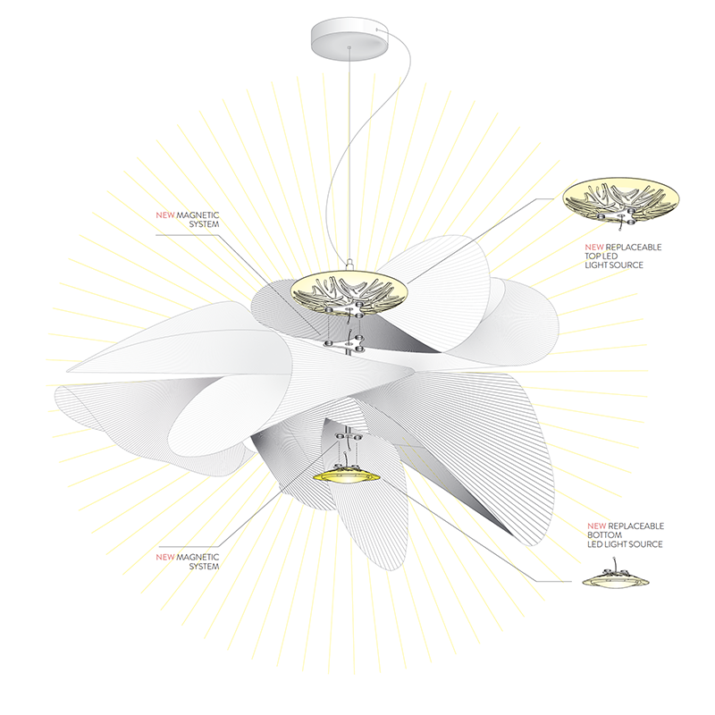 SLAMP La Belle Etoile Pendant Lamp large