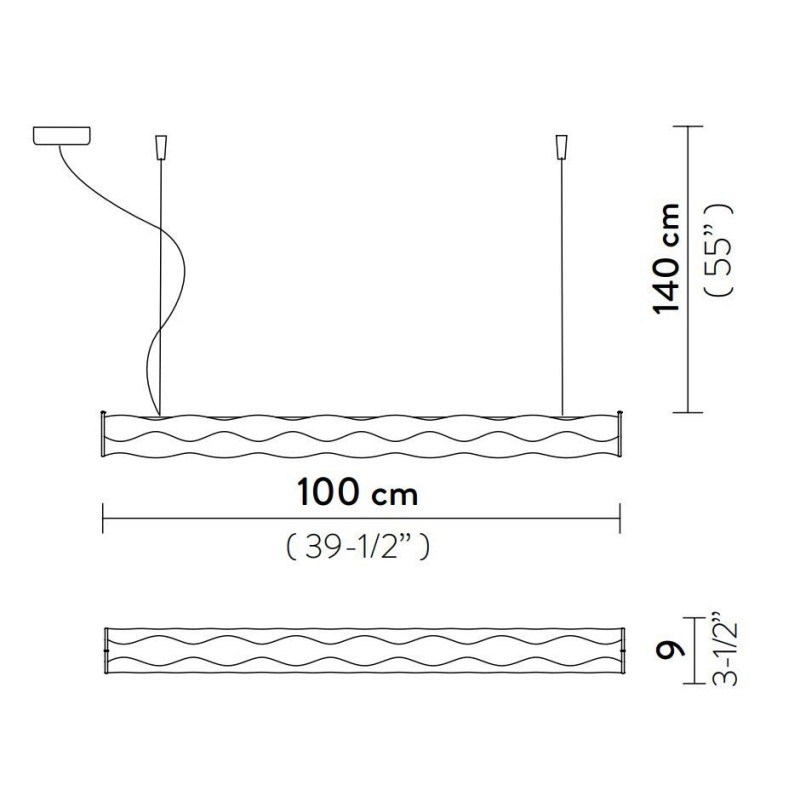 SLAMP Hugo Pendant Lamp 24v