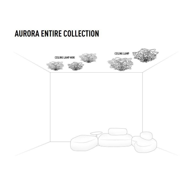 SLAMP Aurora Ceiling lamp large