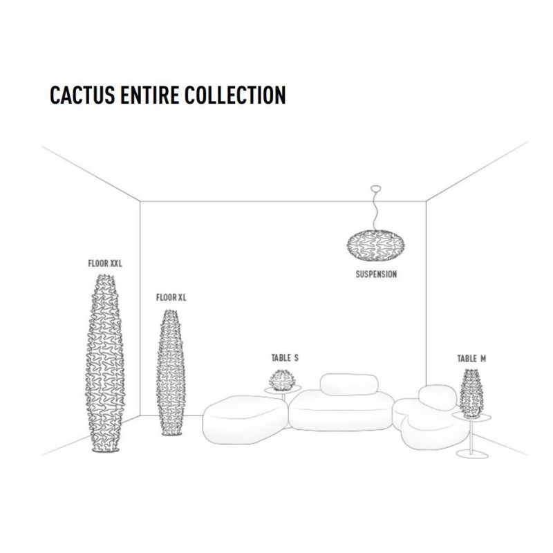 SLAMP Cactus Floor lamp xl