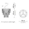 SLAMP Ceremony Pendant Lamp small