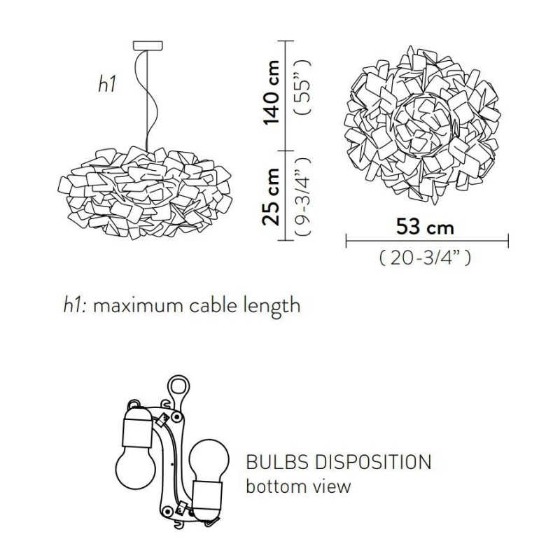 SLAMP Clizia Pendant Lamp