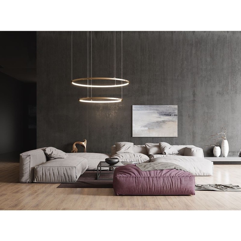 Jacco Maris Brass-O ø 50cm suspension lamp