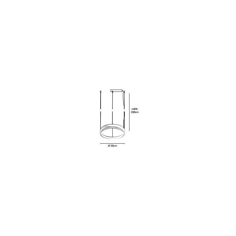 Jacco Maris Brass-O ø 50cm suspension lamp