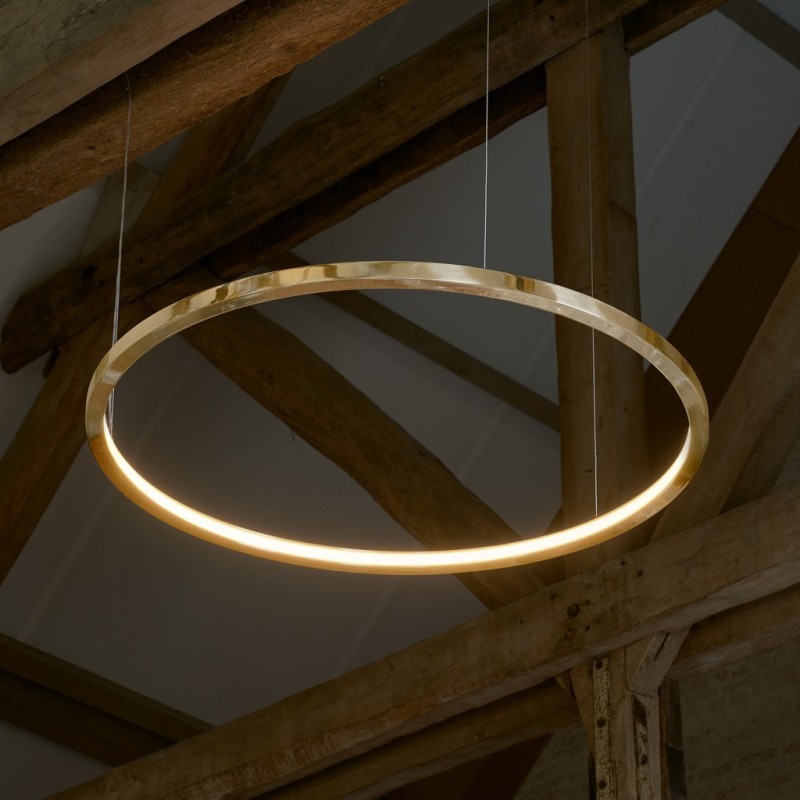 Jacco Maris Brass-O ø 50cm suspension lamp