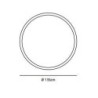 Jacco Maris framed circle ø 135cm suspension lamp