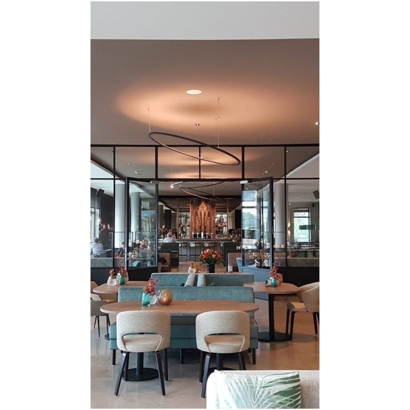 Jacco Maris framed circle ø 170cm suspension lamp