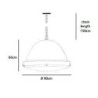 Jacco Maris outsider XL ø 90cm suspension lamp