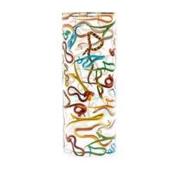 Seletti Toiletpaper Snakes big Cylindrical vase