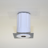 Brick In The Wall 200Cent Round R Trimless Excl. Driver Fix recessed spot