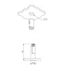 Brick In The Wall 200Cent Round Maxitrim Excl. Driver Fix Ip54 Bathroom recessed spot