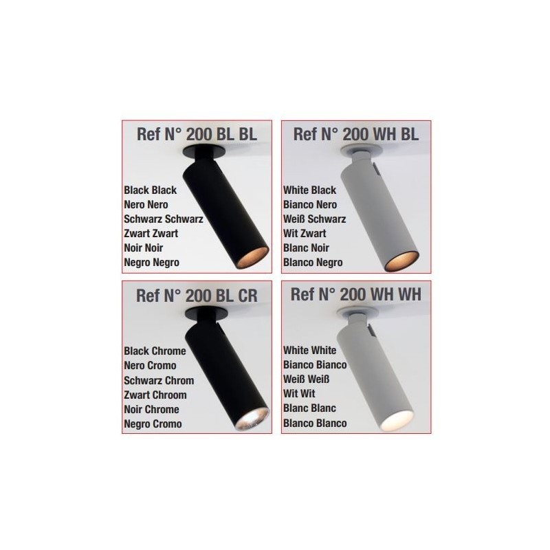 Brick In The Wall 200Cent Round Swing90 Trim Excl. Driver Adj recessed spot
