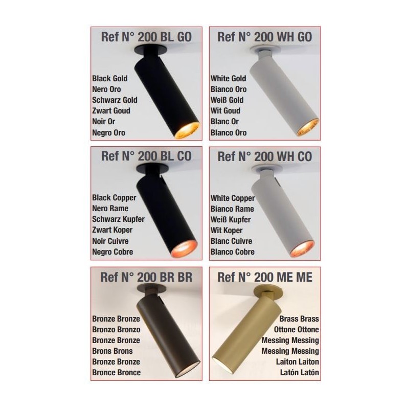 Brick In The Wall 200Cent Round Swing90 Trim Excl. Driver Adj recessed spot