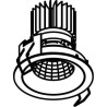 PSM Lighting Ø80 Luxor Xtm.1300.10014.S1 Recessed Spot