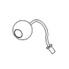 PSM Lighting Orka M10 3023.400 Ceiling Lamp / Wall Lamp