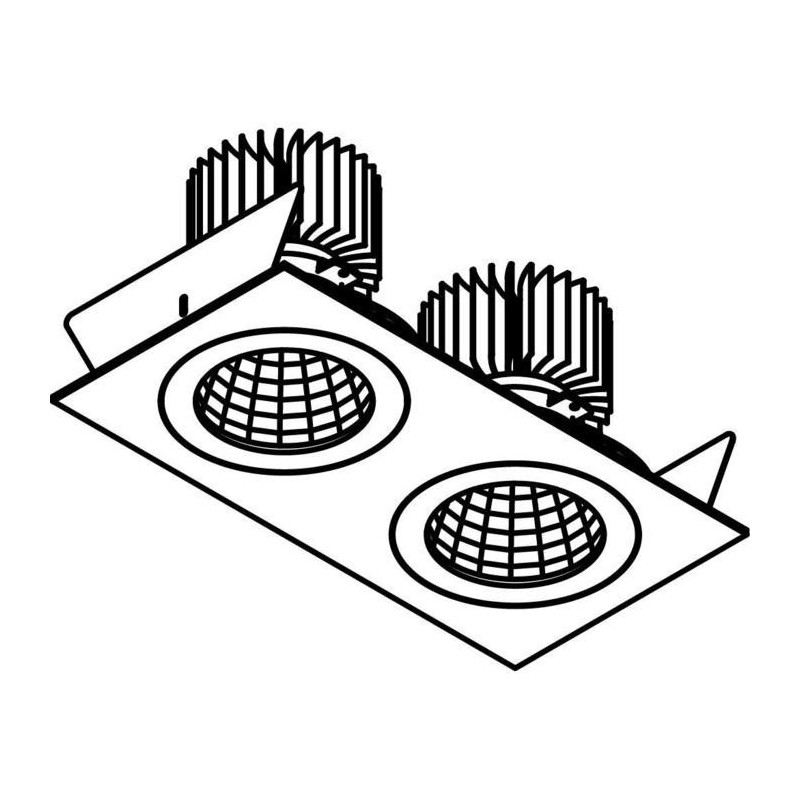 PSM Lighting Ø100 Luxor Xtm.1300.10049.S2 Recessed Spot