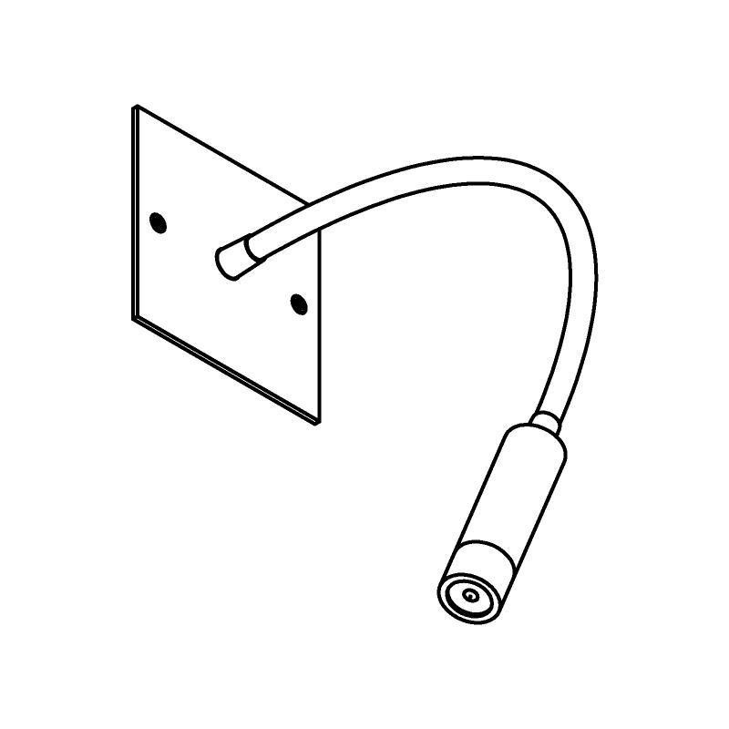 PSM Lighting Lipstick 1899 Wall Lamp