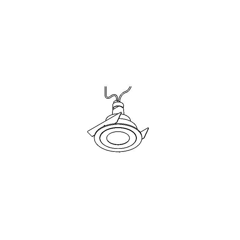 PSM Lighting Ø65 Sira35Ch Recessed Spot