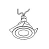 PSM Lighting Ø65 Sira35Ch Recessed Spot