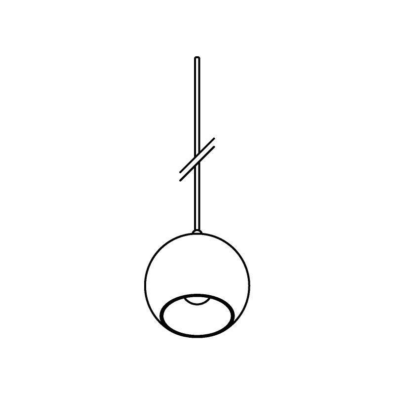 PSM Lighting Moby 5096.A.E27.1M PSM Lighting Moby 5096.A.E27.1M.TX1 Suspension lamp