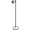PSM Lighting Alfrood 1338 Floor Lamp