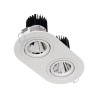 PSM Lighting Ø80 Luxor Xtm.1300.10047.S1 Recessed Spot