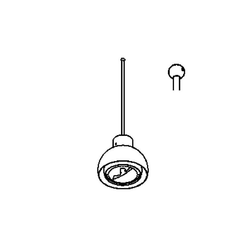 PSM Lighting Olivia 1817.B3 Suspension Lamp