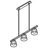 PSM Lighting Shake 5582.E27 Suspension Lamp