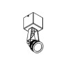 PSM Lighting Ufo Led W7001 Ceiling Lamp / Wall Lamp