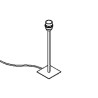 PSM Lighting Vogue 999A.250 Table Lamp