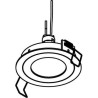 PSM Lighting Ø80 Convertible Pico50.S1 Recessed Spot