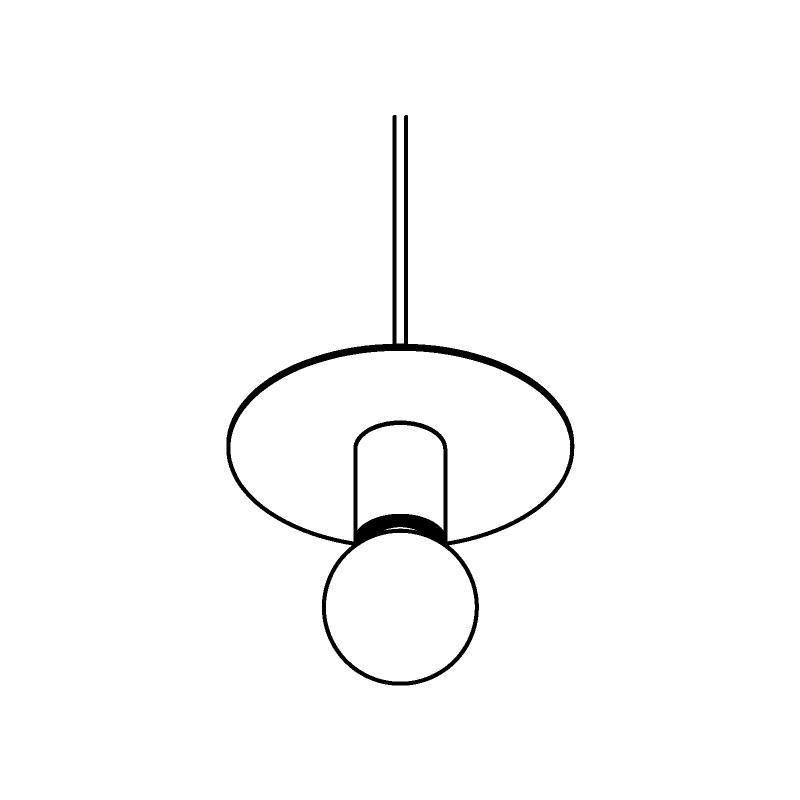PSM Lighting Angelo 4981.E27 Suspension Lamp
