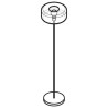 PSM Lighting Manon 1592.Q.E27 Floor Lamp