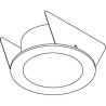PSM Lighting Mia Rond 1627 Recessed Spot