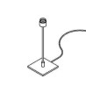 PSM Lighting Vogue 999C.250 Table Lamp
