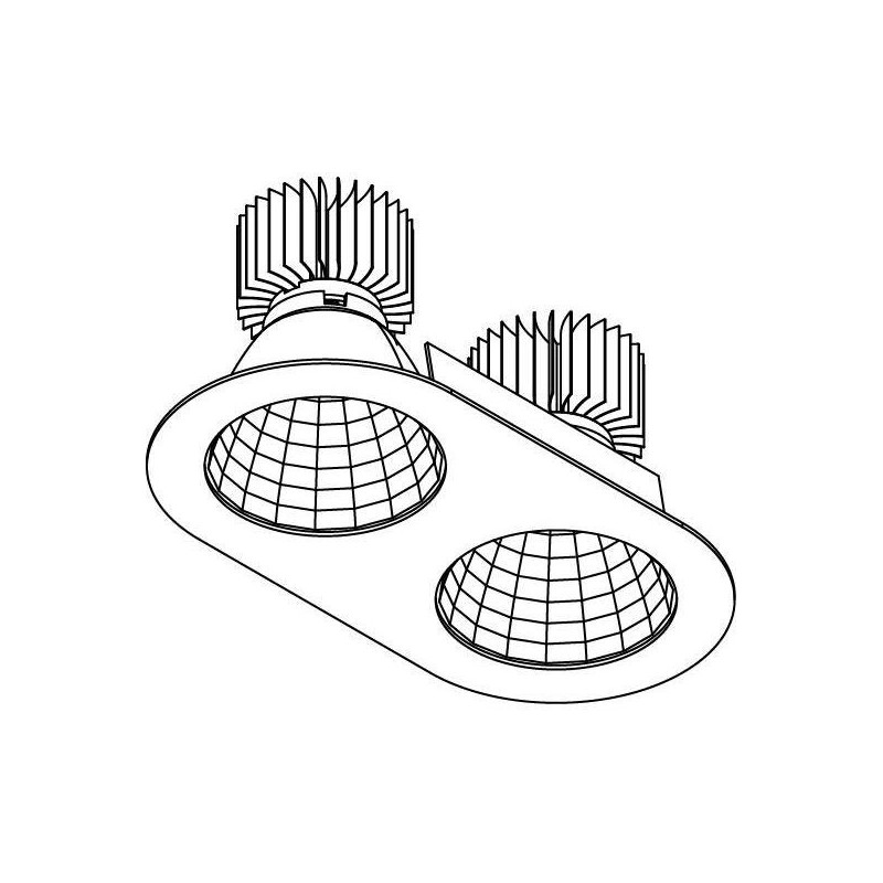 PSM Lighting Koza X - Inca Xtm 4062.Ip20 Recessed Spot