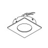 PSM Lighting Square Click System Cascomo.Dicro Recessed Spot