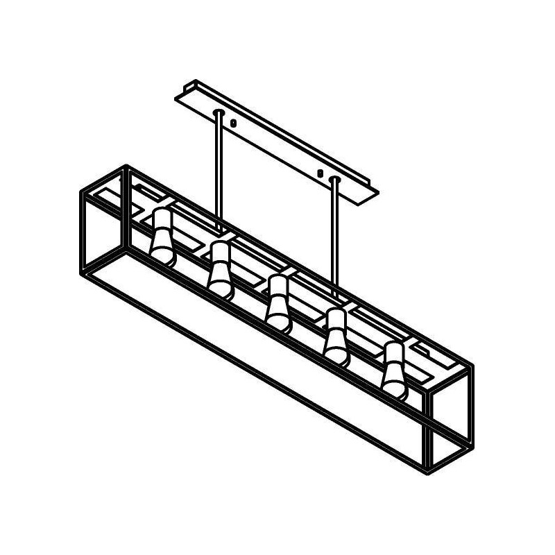 PSM Lighting Tavolo 5104.5.So Suspension Lamp