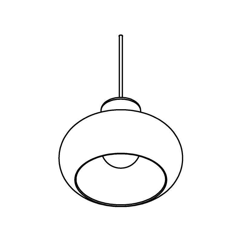 PSM Lighting Evita 4039.S.E27.BRC.13 PSM Lighting Evita 4039.S.E27.BRC.13.TX33 Suspension lamp