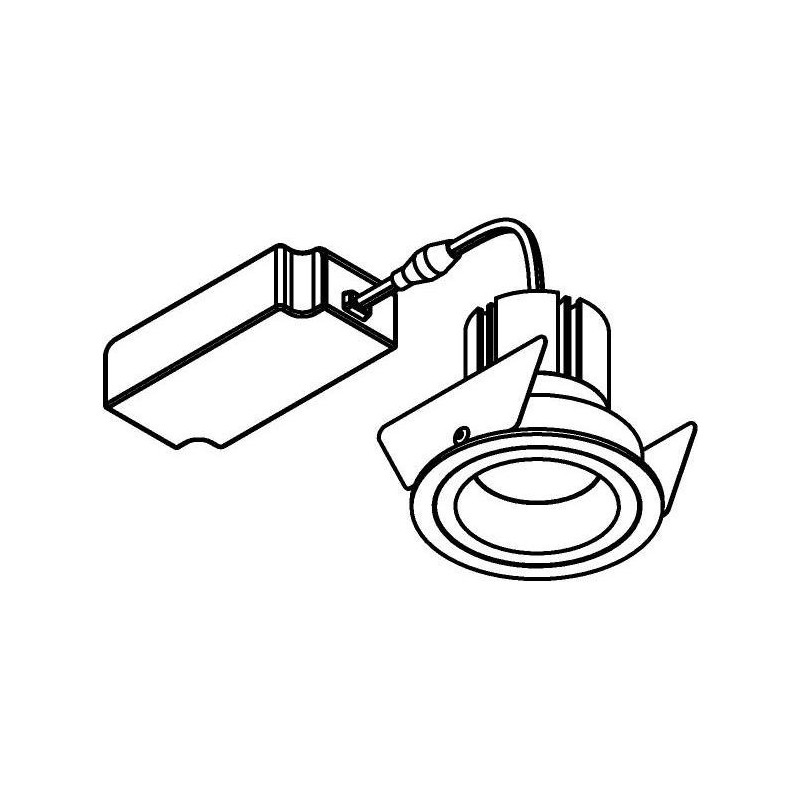 PSM Lighting Nova 555.10028 Recessed Spot