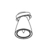 PSM Lighting Ø80 Convertible System Caspolka.Es63 Recessed Spot