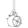 PSM Lighting Hi Saturno Hi.6730 Ceiling Lamp / Wall Lamp