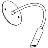 PSM Lighting Lipstick 1898 Wall Lamp