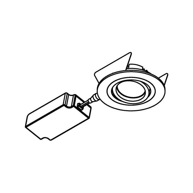 PSM Lighting Nova 444.10011 Recessed Spot
