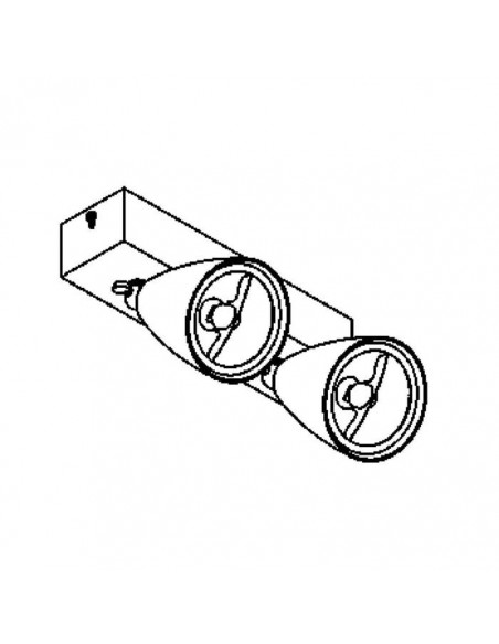 PSM Lighting Volta 1959B.Es50 Ceiling Lamp / Wall Lamp