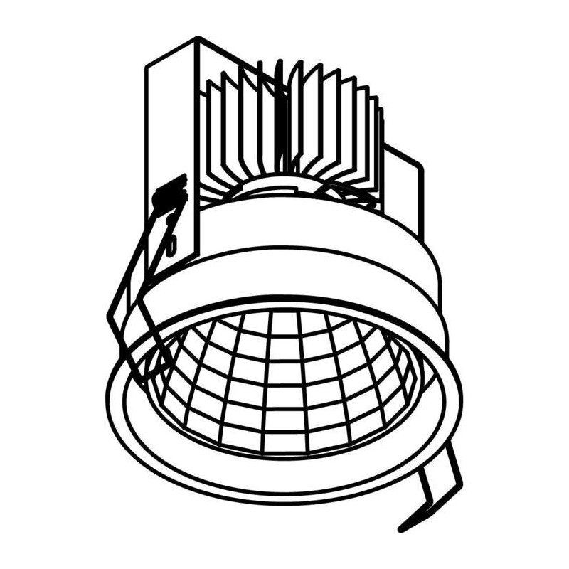 PSM Lighting Koza X - Inca Xtm 1765.2000.Ip20 Recessed Spot