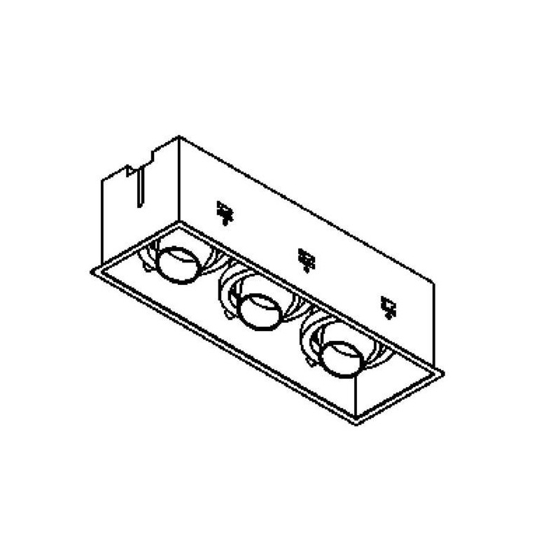 PSM Lighting Spinner X 1883.Es50 Recessed Spot