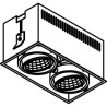 PSM Lighting Spinner Xtm 1972.Ip20 Recessed Spot