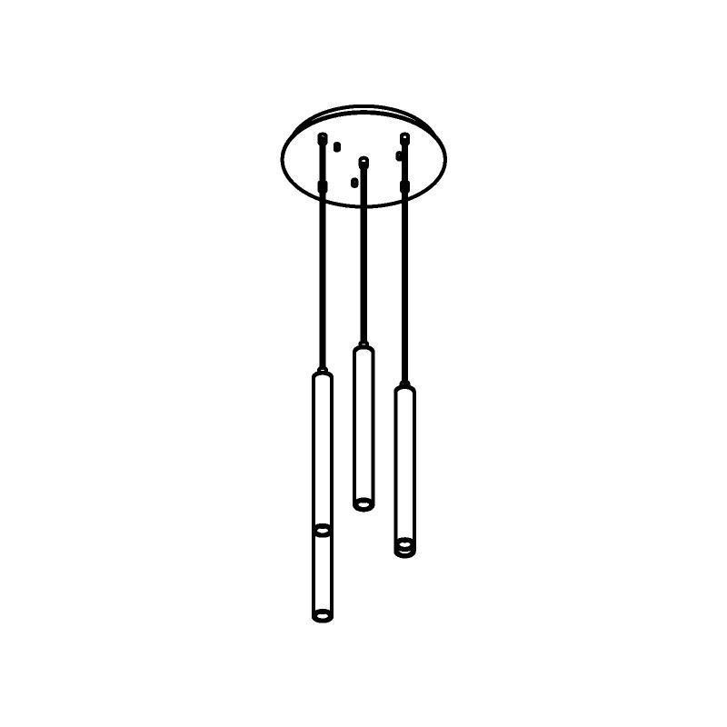 PSM Lighting Jacob 1925.5 Suspension Lamp